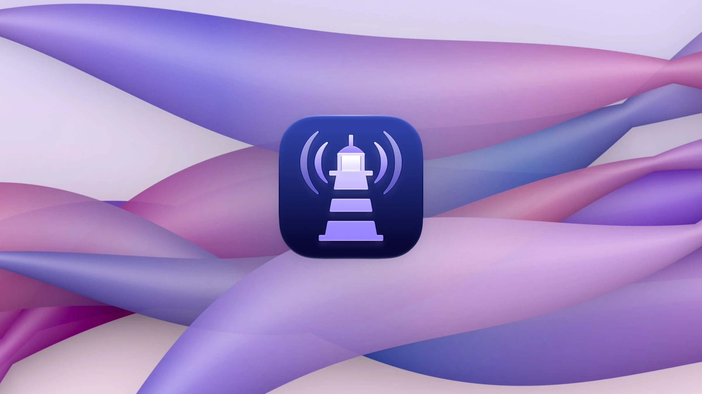 The Beacon app icon over a soft background